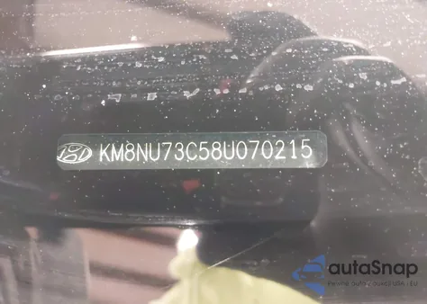 2008 Hyundai Veracruz Gls/Limited/Se from USA, damaged, VIN KM8NU73C58U070215